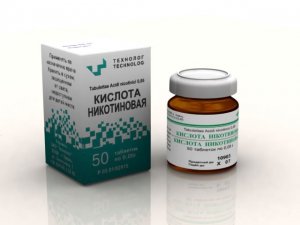 Применение никотиновой кислоты